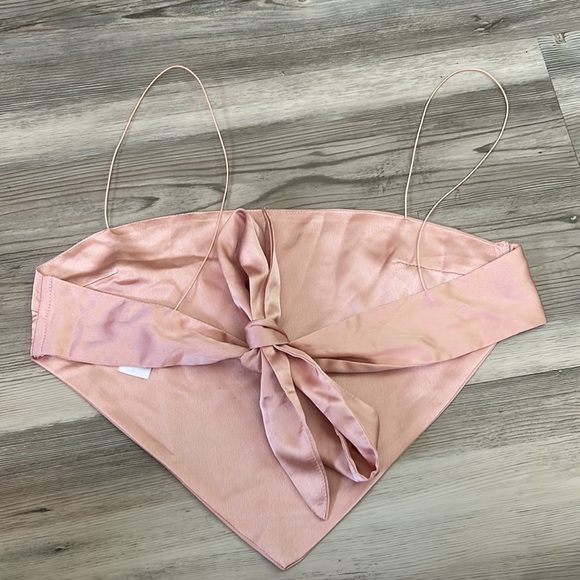 Fashion Nova Satin Top - Picture 2 of 4